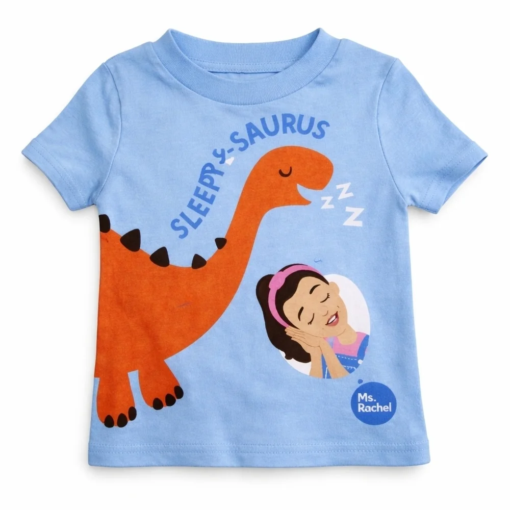 Ms. Rachel “Sleepy-Saurus” Toddler Pajama Set 2PC | Sizes 12M 18M 3T | NWT